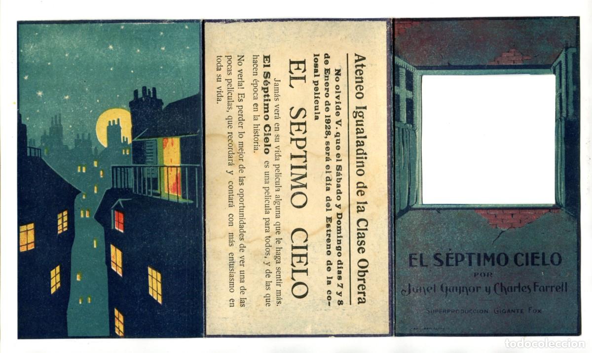 Cine: EL SEPTIMO CIELO, con Janet Gaynor.