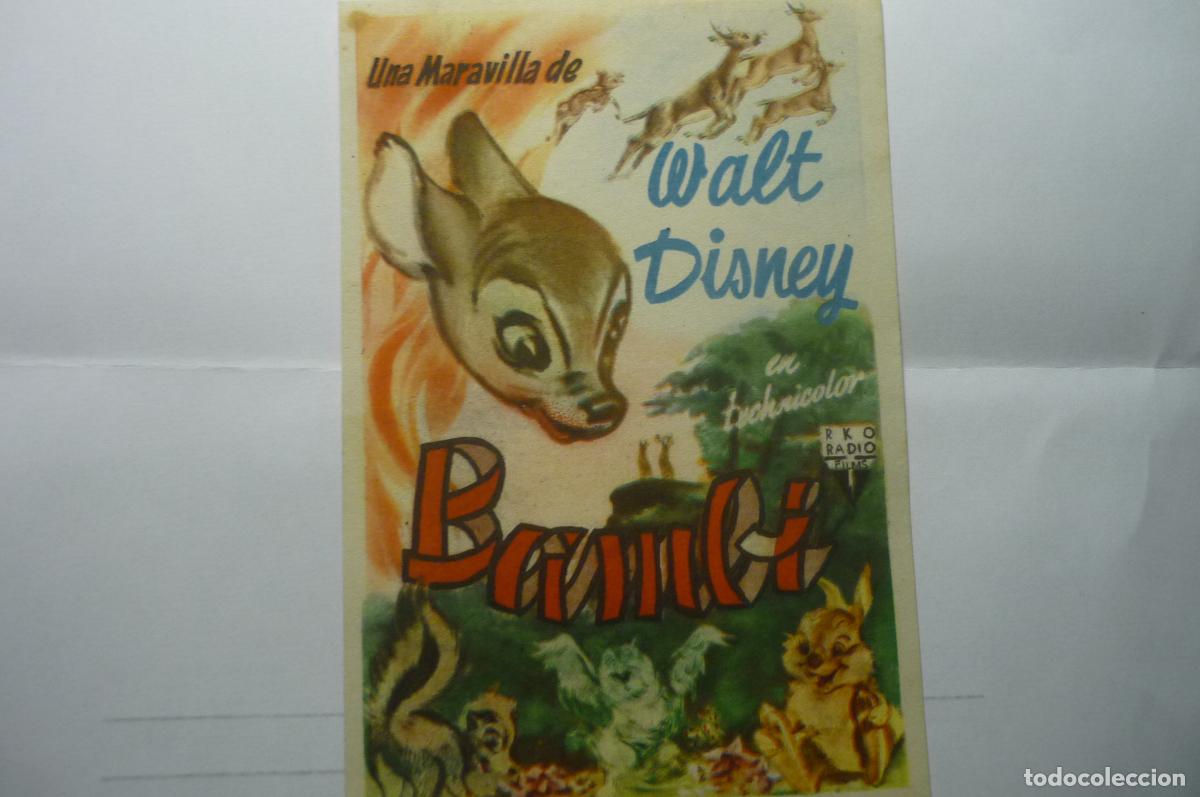 Cine: programa bambi walt disney - Foto 1