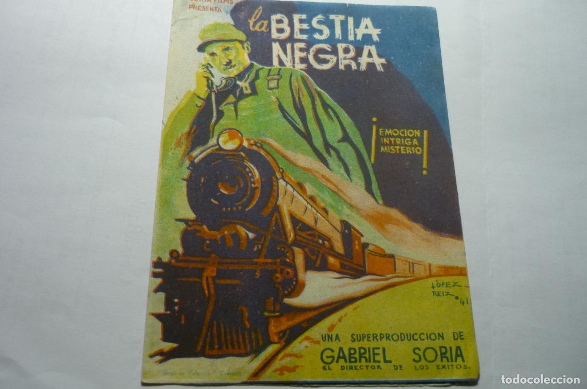 Cine: PROGRAMA DOBLE LA BESTIA NEGRA.-