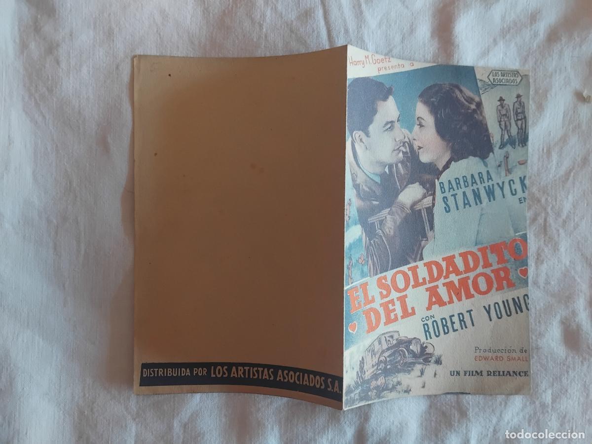 Cine: PROGRAMA CINE DOBLE EL SOLDADITO DEL AMOR. BARBARA STANWYCK, ROBERT YOUNG. - Foto 3
