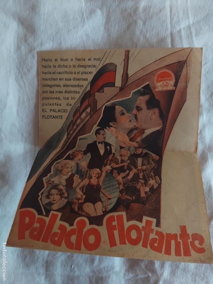Cine: PROGRAMA CINE DOBLE PALACIO FLOTANTE. CINE KURSAAL. - Foto 2