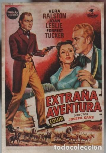Cine: PROGRAMA DE CINE: EXTRA&Ntilde;A AVENTURA PC-11503