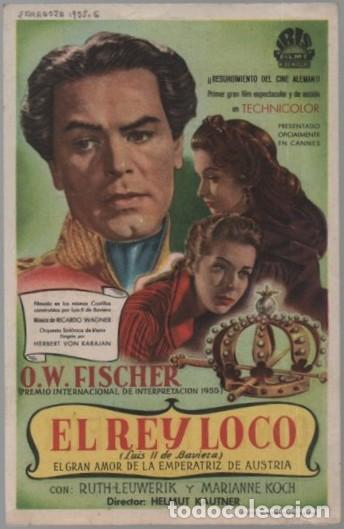 Cine: PROGRAMA DE CINE: EL REY LOCO PC-11510