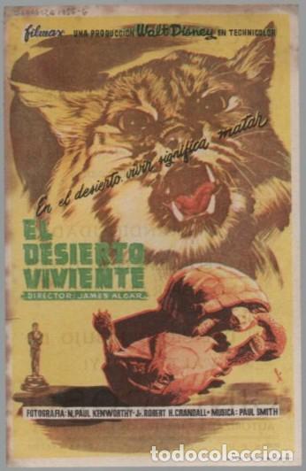 Cine: PROGRAMA DE CINE: EL DESIERTO VIVIENTE PC-11513