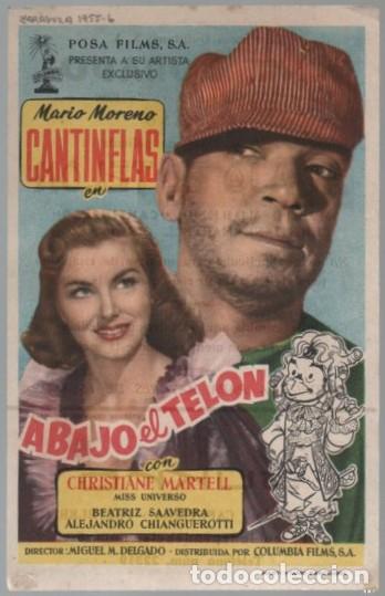 Cine: PROGRAMA DE CINE: ABAJO EL TELON PC-11519 - Foto 1