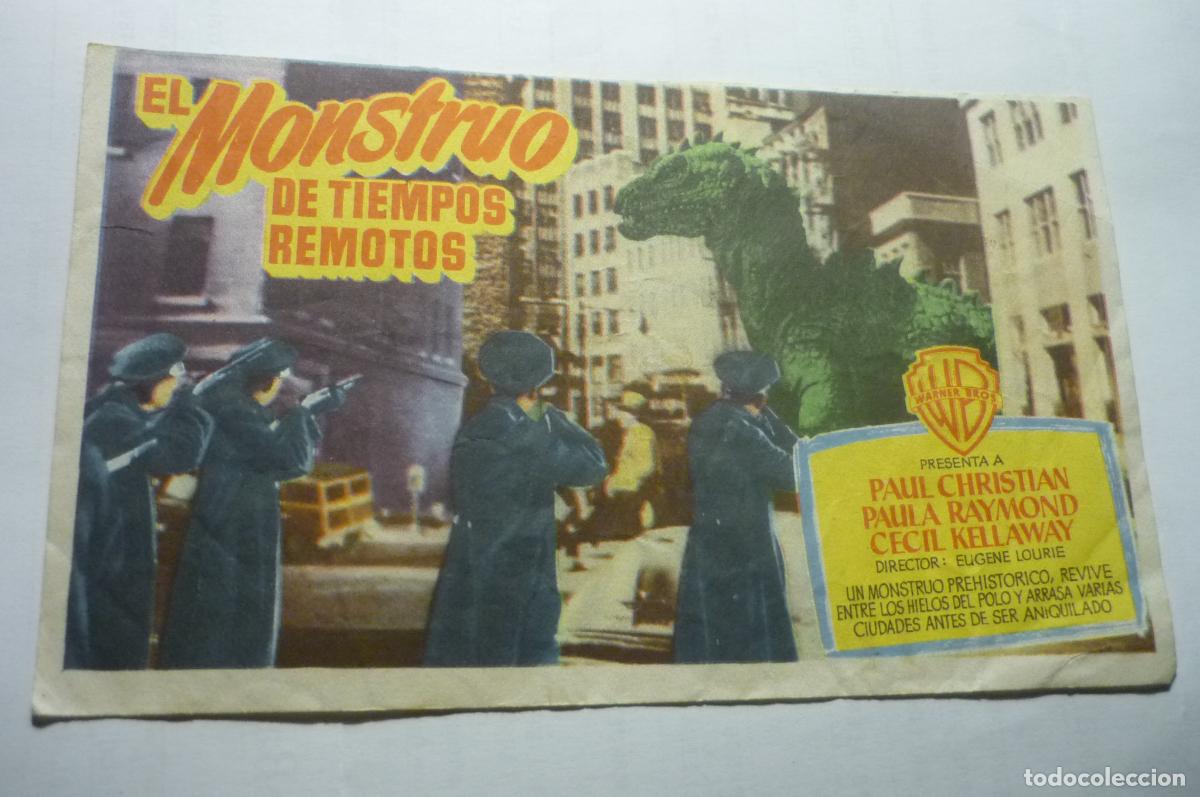 Cine: programa el monstruo de tiempos remotos - Foto 1