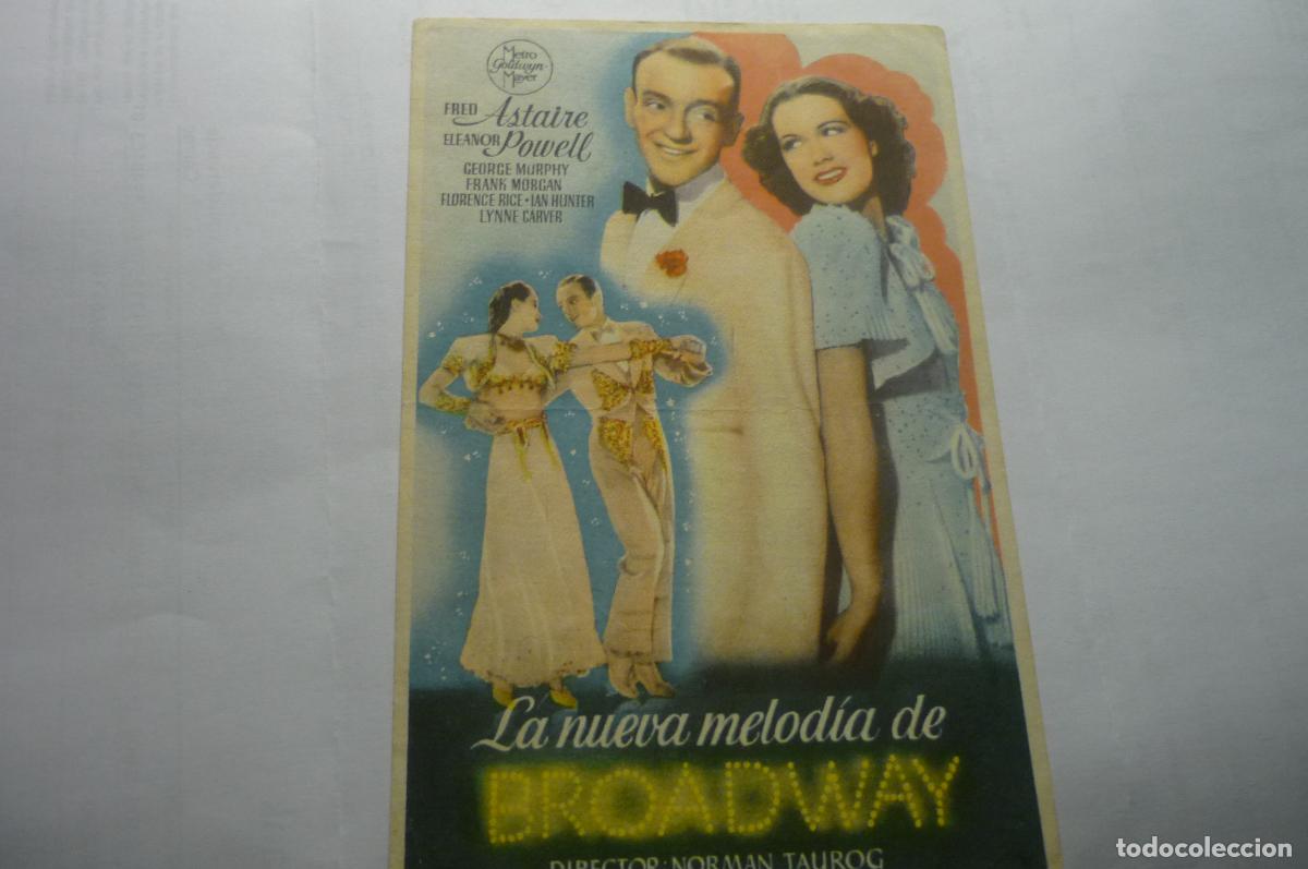 Cine: programa la nueva melodia de broadway fred astaiere