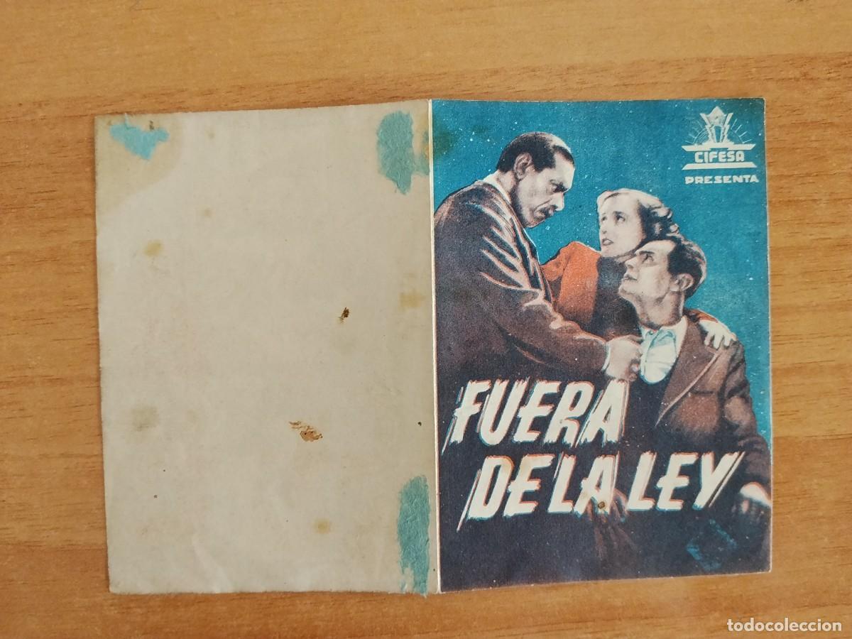 Cine: ROSA-PROGRAMA DE LA PELICULA--- FUERA DE LA LEY