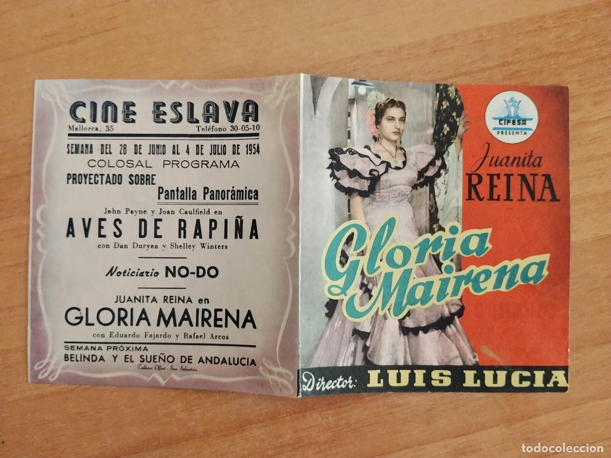 Cine: ROSA-PROGRAMA DE LA PELICULA--- GLORIA MAIRENA