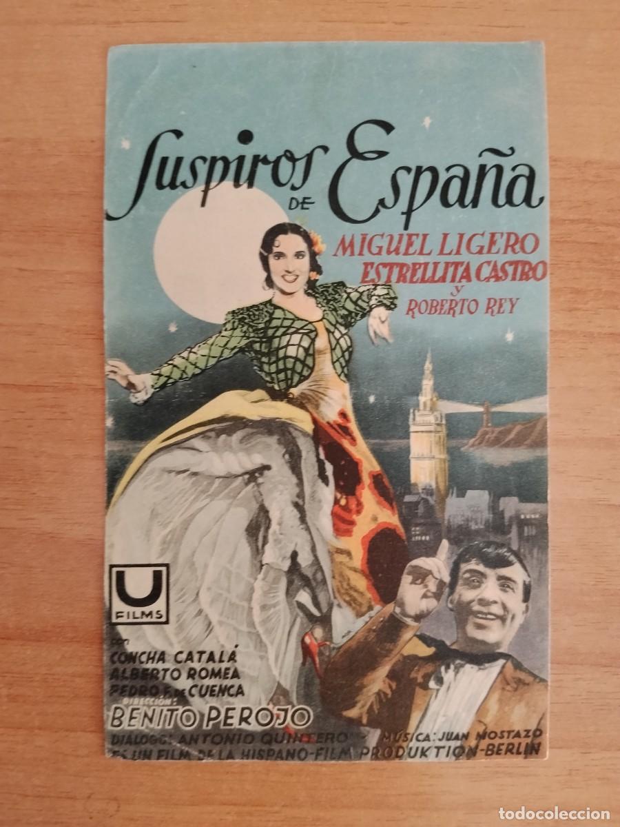 Cinema: ROSA-PROGRAMA DE LA PELICULA---SUSPIROS DE ESPA&Ntilde;A