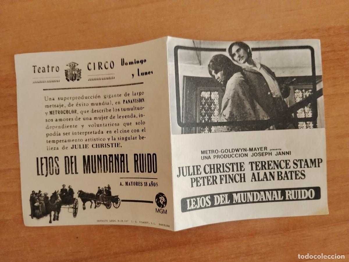 Kino: ROSA-PROGRAMA DE LA PELICULA---LEJOS DEL MUNDANAL RUIDO