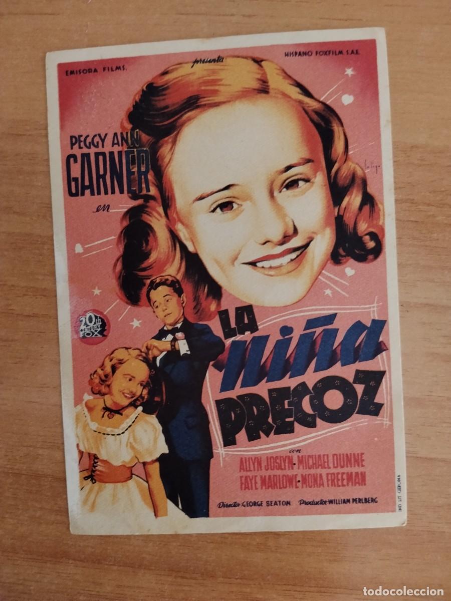 Cine: ROSA-PROGRAMA DE LA PELICULA---LA NI&Ntilde;A PRECOZ