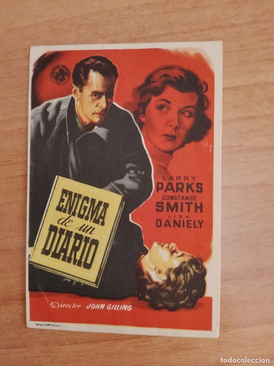 Cine: ROSA-PROGRAMA DE LA PELICULA---ENIGMA DE UN DIARIO