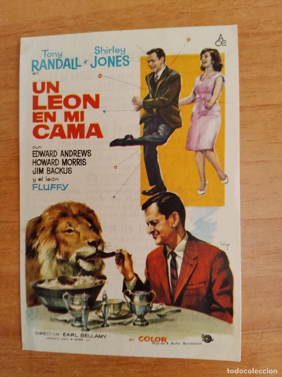 Cine: ROSA-PROGRAMA DE LA PELICULA---UN LEON EN MI CAMA CT