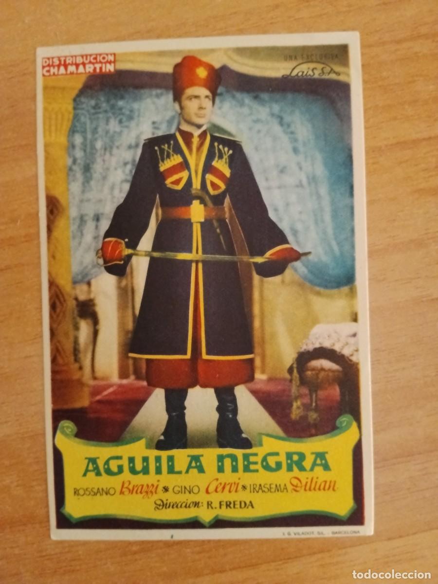 Cine: ROSA-PROGRAMA DE LA PELICULA---AGUILA NEGRA CT