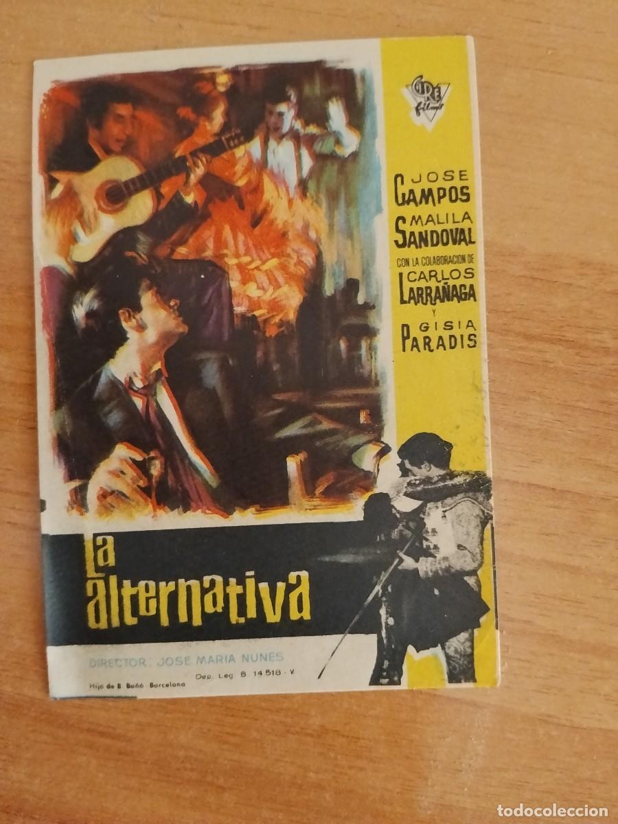 Cine: ROSA-PROGRAMA DE LA PELICULA---LA ALTERNATIVA