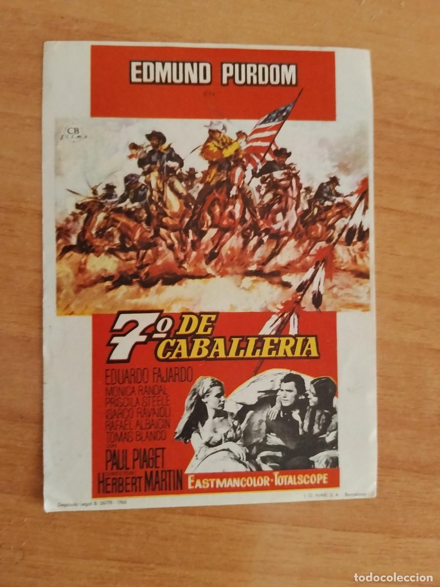 Cine: ROSA-PROGRAMA DE LA PELICULA---7&ordm; DE CABALLERIA