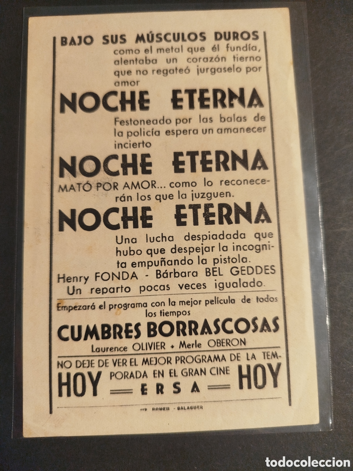Cine: NOCHE ETERNA C/PUBLICIDAD - Foto 2