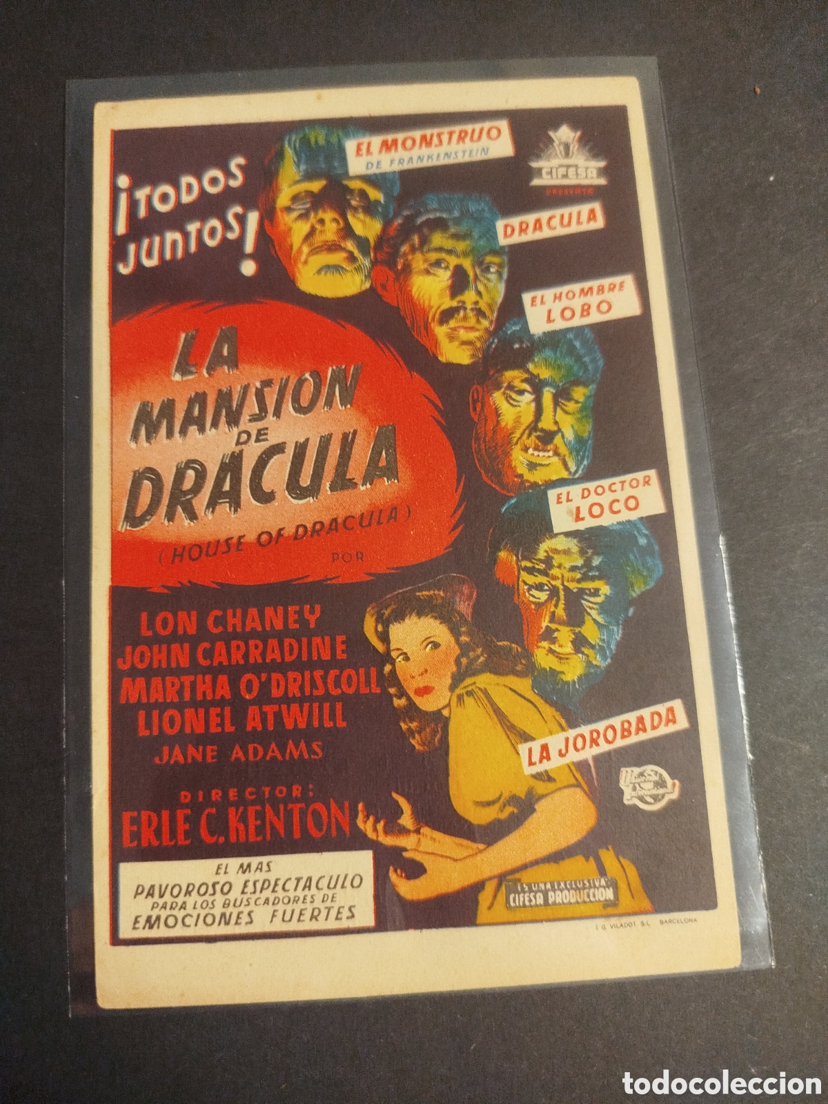 Cine: LA MANSI&Oacute;N DE DR&Aacute;CULA C/PUBLICIDAD