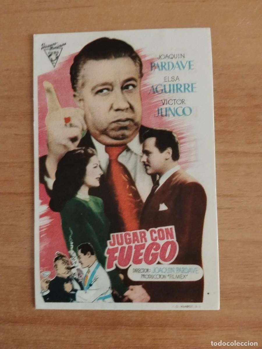 Cine: ROSA-PROGRAMA DE LA PELICULA---JUGAR CON FUEGO CT