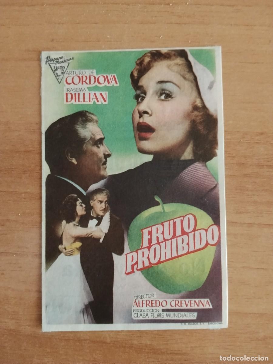 Cine: ROSA-PROGRAMA DE LA PELICULA---FRUTO PROHIBIDO CT