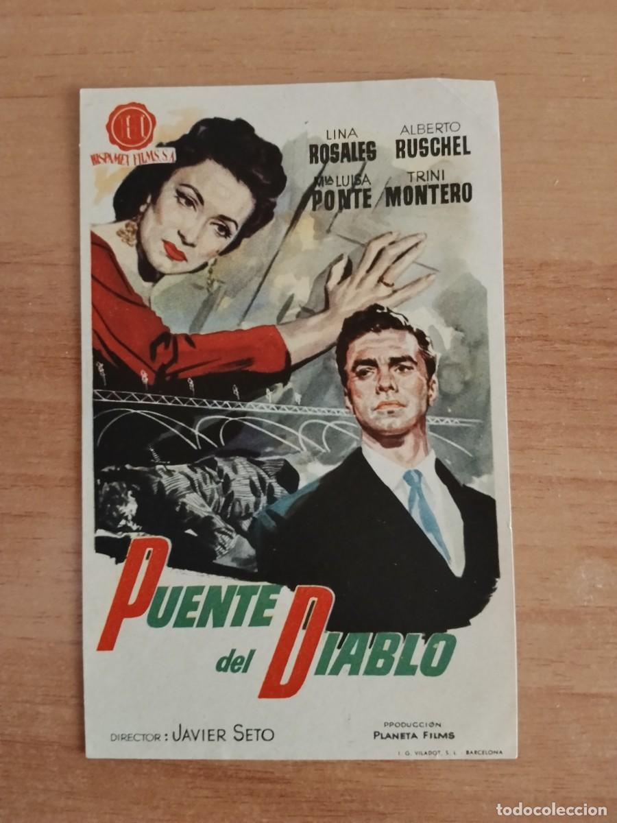 Cine: ROSA-PROGRAMA DE LA PELICULA---PUENTE DEL DIABLO