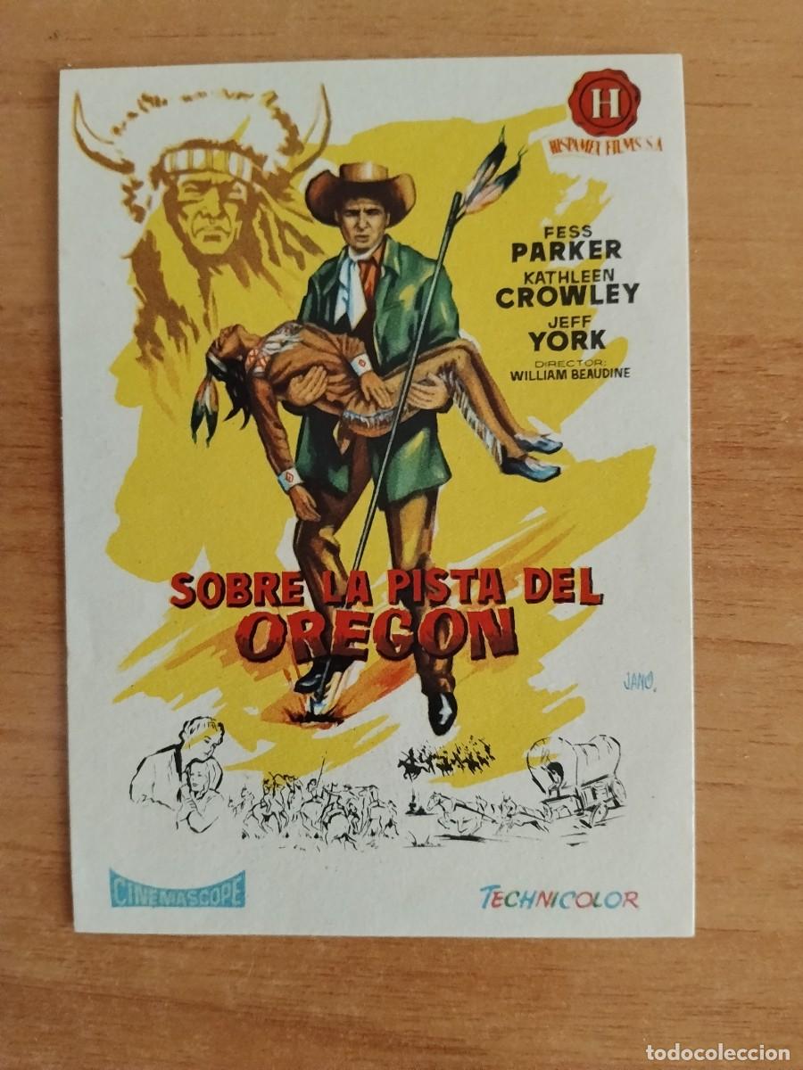 Cine: ROSA-PROGRAMA DE LA PELICULA---SOBRE LA PISTA DEL OREGON