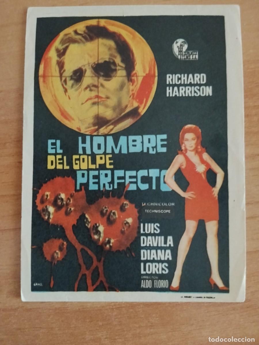 Cine: ROSA-PROGRAMA DE LA PELICULA--EL HOMBRE DEL GOLPE PERFECTO