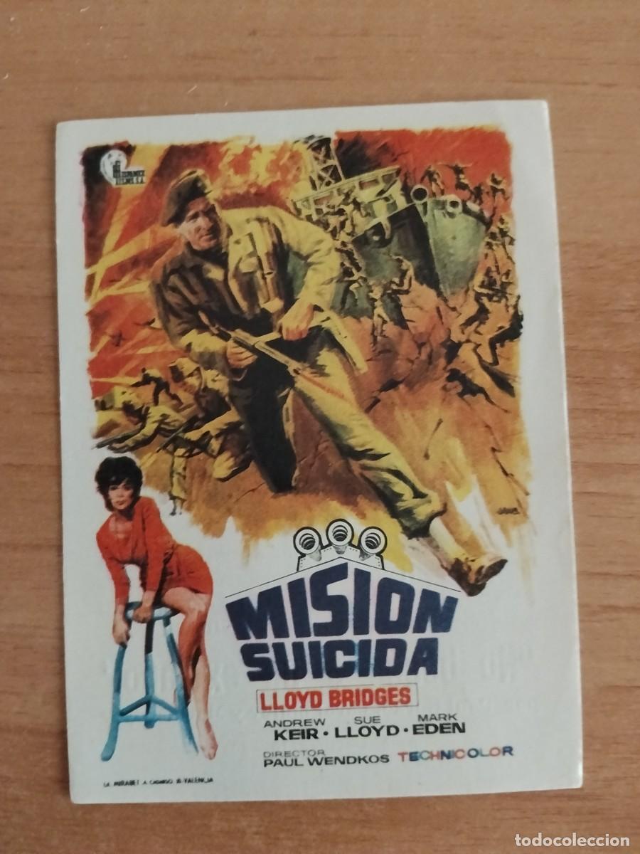 Cine: ROSA-PROGRAMA DE LA PELICULA--MISION SUICIDA CT