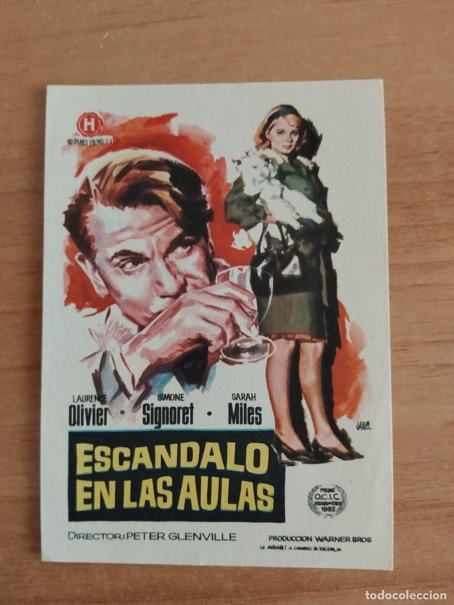 Cine: ROSA-PROGRAMA DE LA PELICULA---ESCANDALO EN LAS AULAS