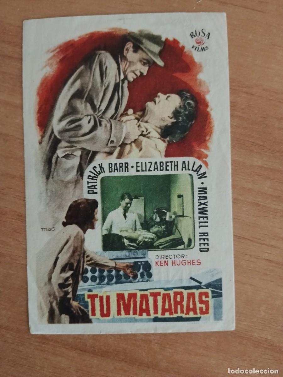 Cine: ROSA-PROGRAMA DE LA PELICULA---TU MATARAS CT
