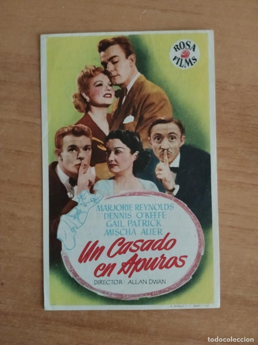 Cine: ROSA-PROGRAMA DE LA PELICULA---UN CASADO EN APUROS CT