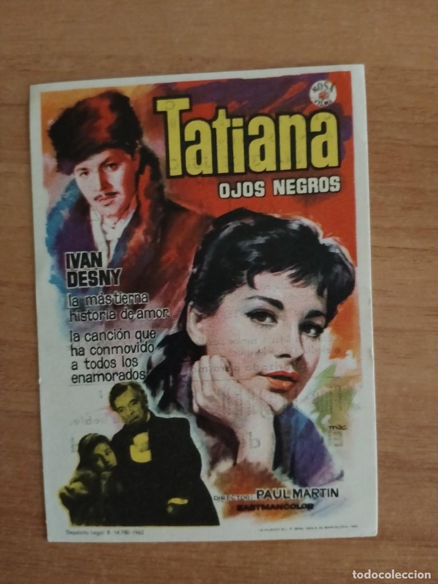Cine: ROSA-PROGRAMA DE LA PELICULA---TATIANA CT