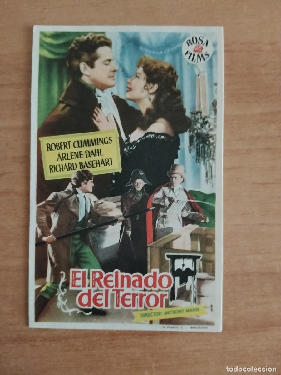 Cine: ROSA-PROGRAMA DE LA PELICULA---EL REINADO DEL TERROR
