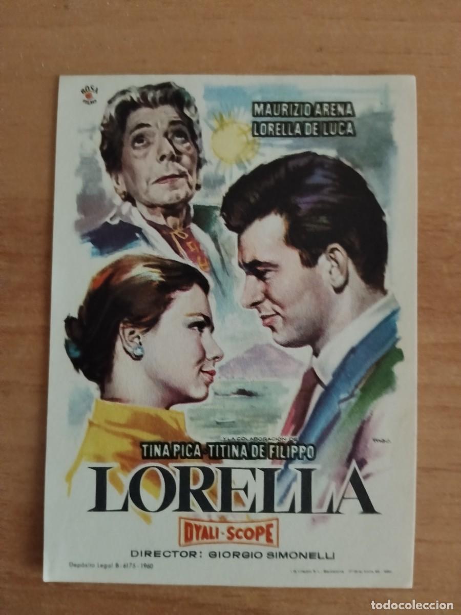 Cine: ROSA-PROGRAMA DE LA PELICULA---LORELLA