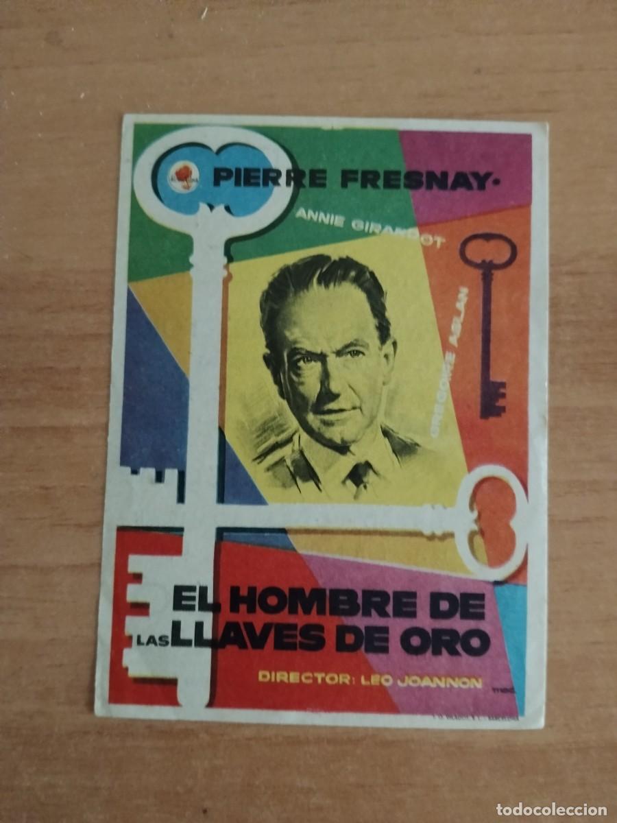 Cine: ROSA-PROGRAMA DE LA PELICULA---EL HOMBRE DE LAS LLAVES DE ORO CT