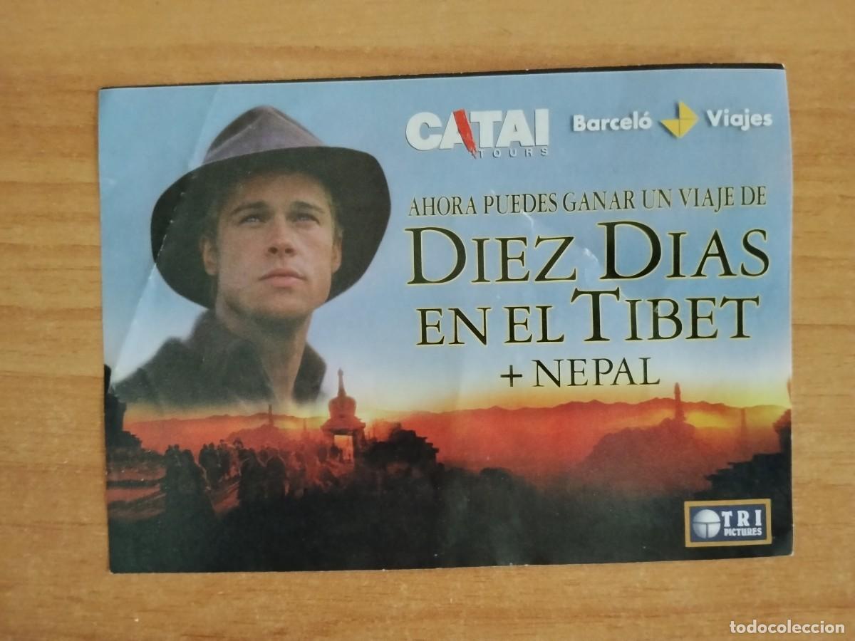 Cine: ROSA-PROGRAMA DE LA PELICULA---DIEZ DIAS EN EL TIBET CT