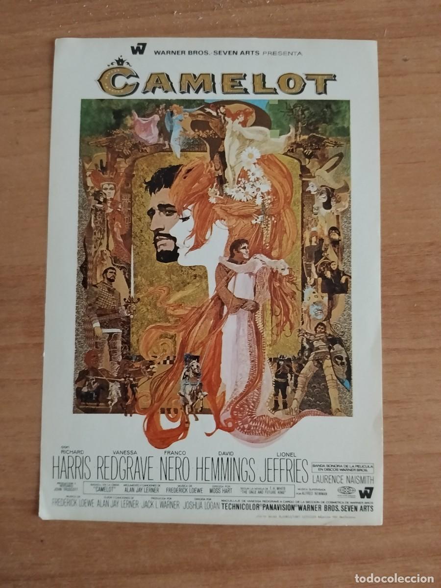 Cine: ROSA-PROGRAMA DE LA PELICULA---CAMELOT