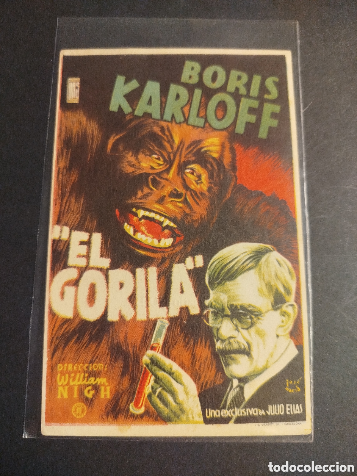 Cine: EL GORILA C/PUBLICIDAD