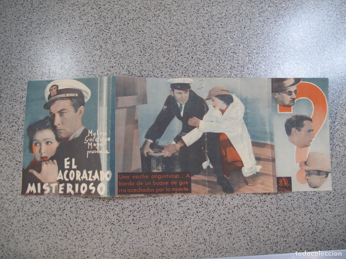 Folhetos de m&atilde;o de filmes antigos de cinema: PROGRAMA DE MANO ORIGINAL EL DE LA FOTO