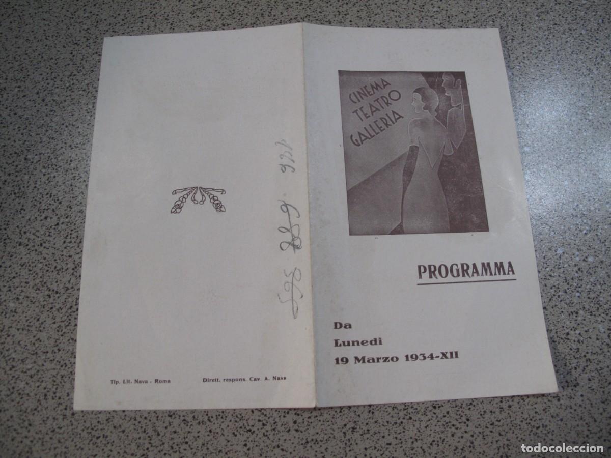 Folhetos de m&atilde;o de filmes antigos de cinema: PROGRAMA DE MANO ORIGINAL EL DE LA FOTO