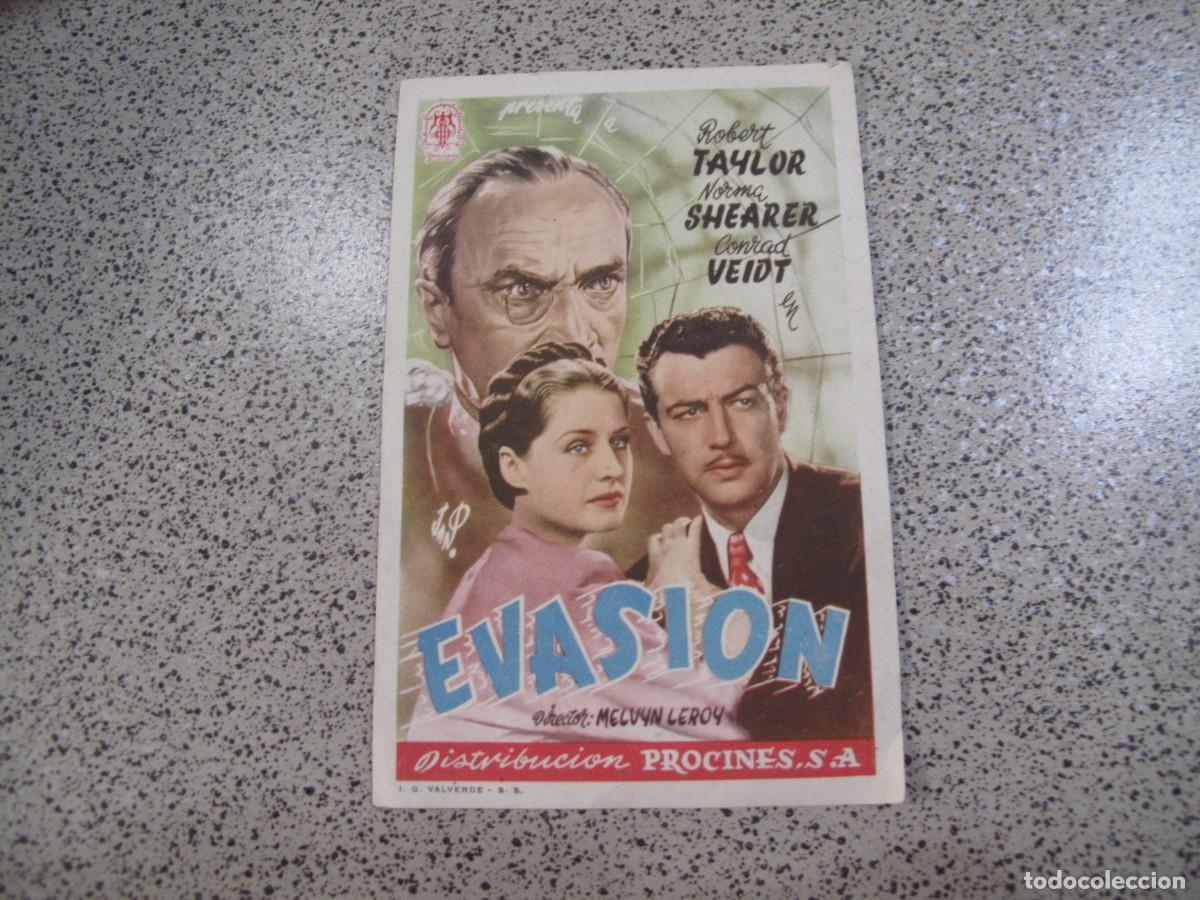 Folhetos de m&atilde;o de filmes antigos de cinema: PROGRAMA DE MANO ORIGINAL EL DE LA FOTO