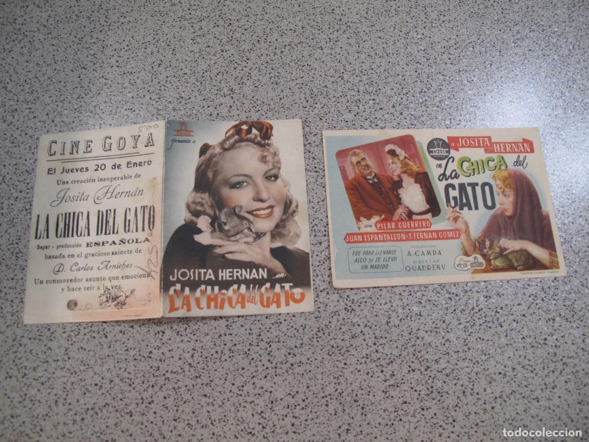 Folhetos de m&atilde;o de filmes antigos de cinema: PROGRAMA DE MANO ORIGINAL EL DE LA FOTO