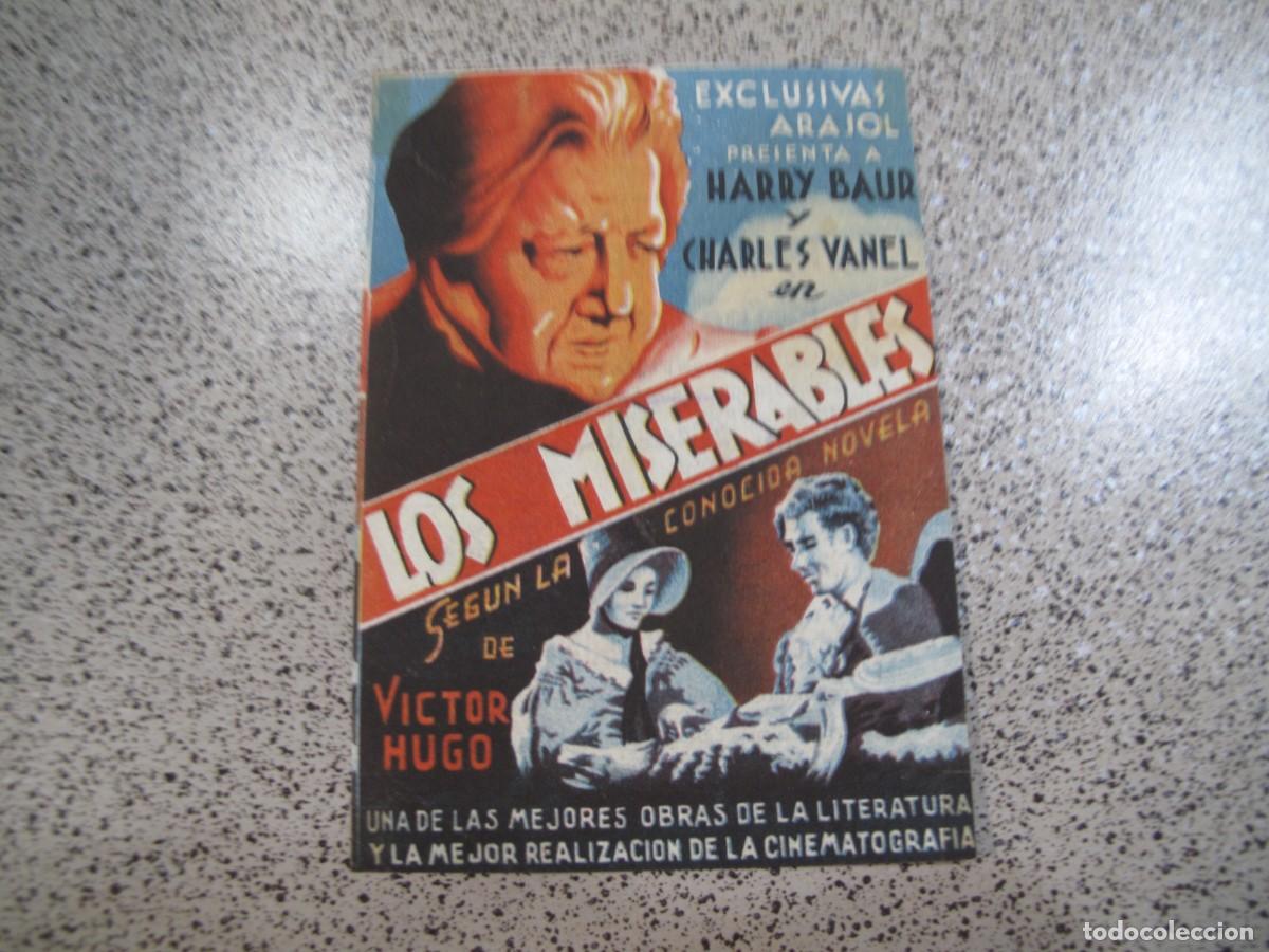 Folhetos de m&atilde;o de filmes antigos de cinema: PROGRAMA DE MANO ORIGINAL EL DE LA FOTO