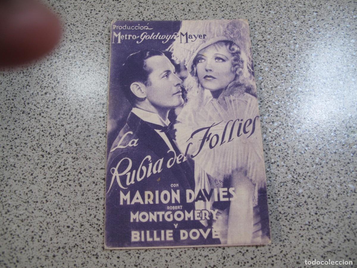 Folhetos de m&atilde;o de filmes antigos de cinema: PROGRAMA DE MANO ORIGINAL EL DE LA FOTO