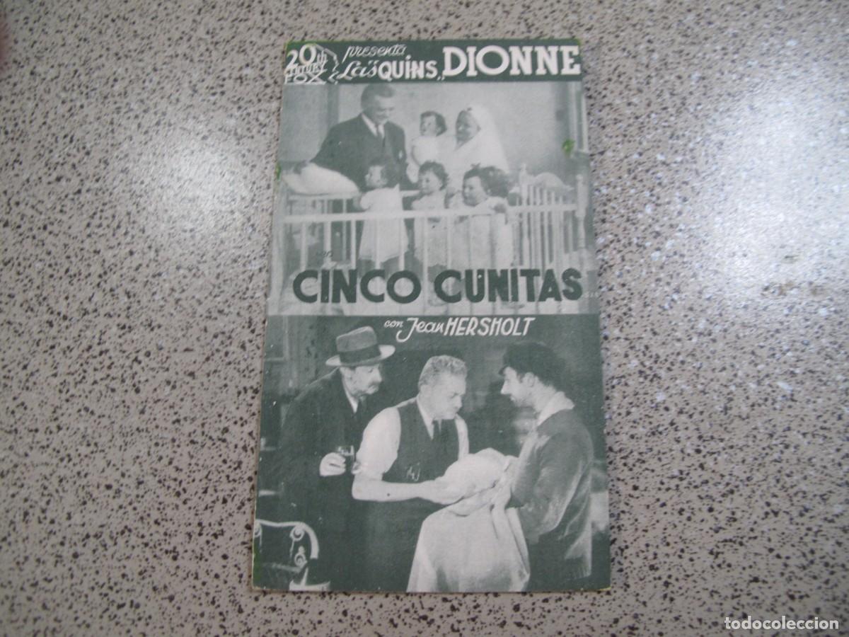 Folhetos de m&atilde;o de filmes antigos de cinema: PROGRAMA DE MANO ORIGINAL EL DE LA FOTO