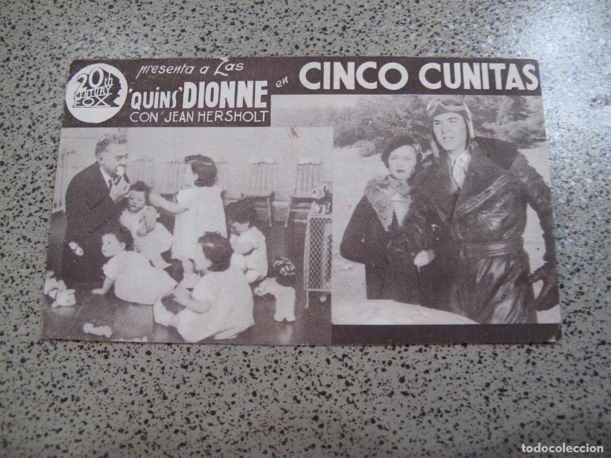 Folhetos de m&atilde;o de filmes antigos de cinema: PROGRAMA DE MANO ORIGINAL EL DE LA FOTO