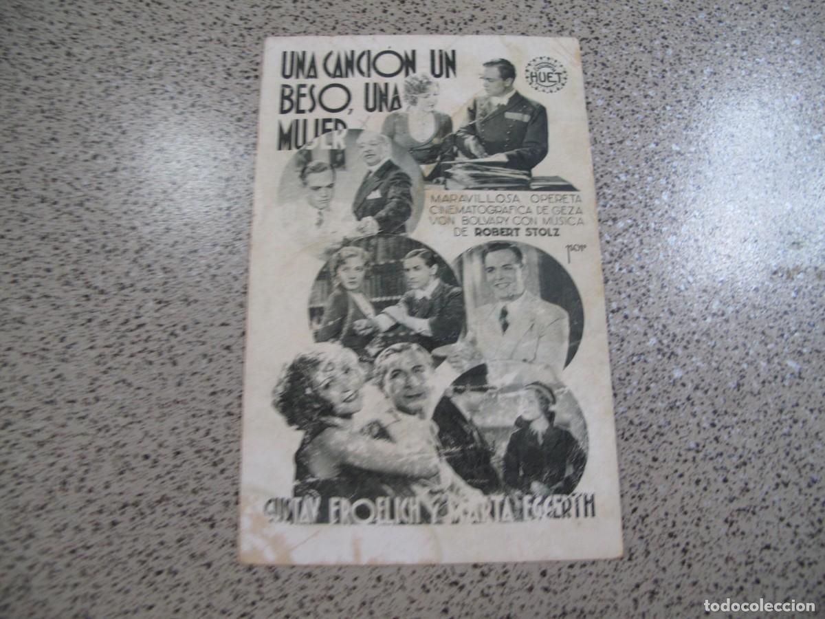 Cine: PROGRAMA DE MANO ORIGINAL EL DE LA FOTO