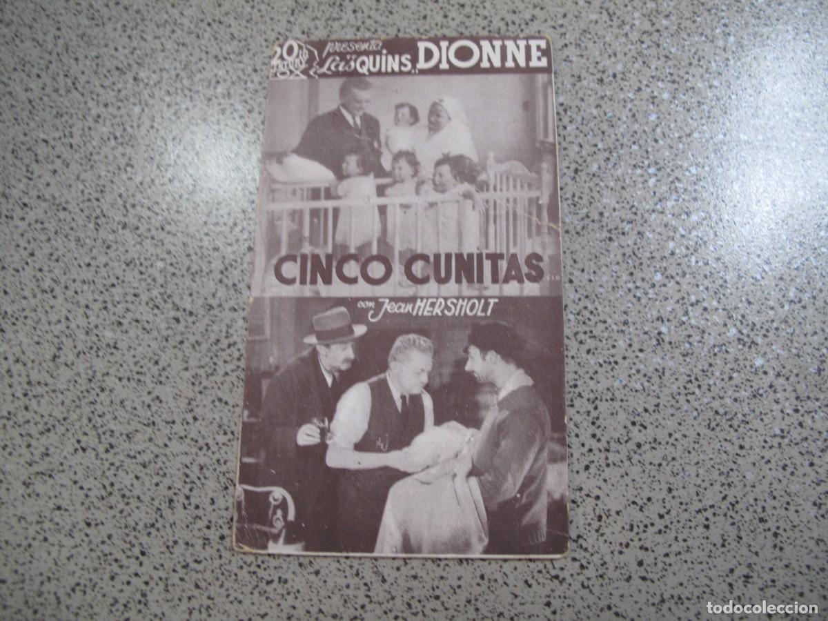Cine: PROGRAMA DE MANO ORIGINAL EL DE LA FOTO