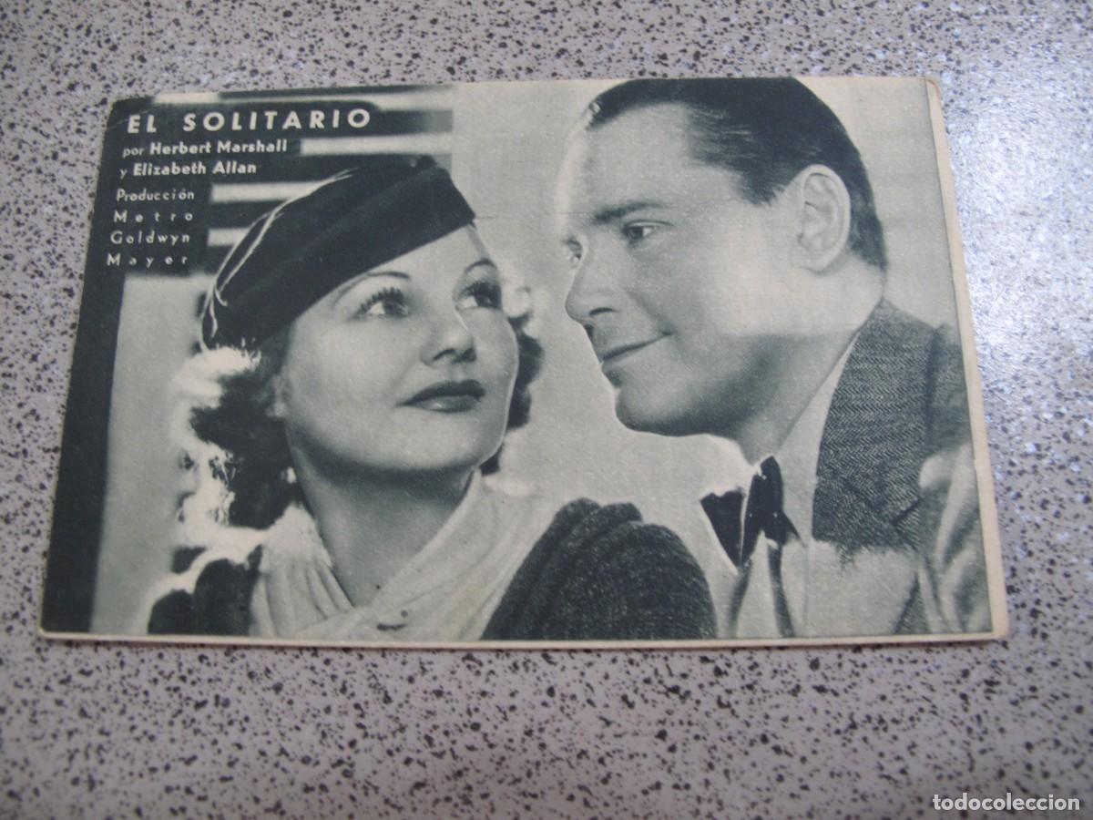 Cine: PROGRAMA DE MANO ORIGINAL EL DE LA FOTO